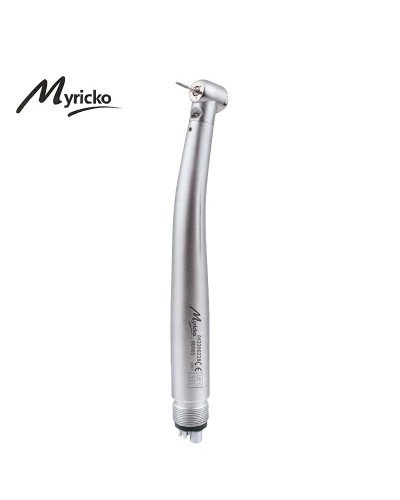 Myriko LED Dental High Speed Handpiece Single/Triple Water Spray 2/4 Holes Standard Head Push Button Dentist Equipment Tools