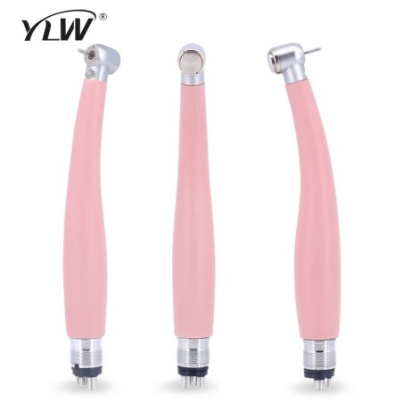 LED High Speed Dental Handpiece Ceramic Bearing Rotor Push Button Air 