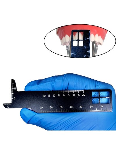 Dental Precision Measuring Ruler Medical Tool For Photography And Dentistry