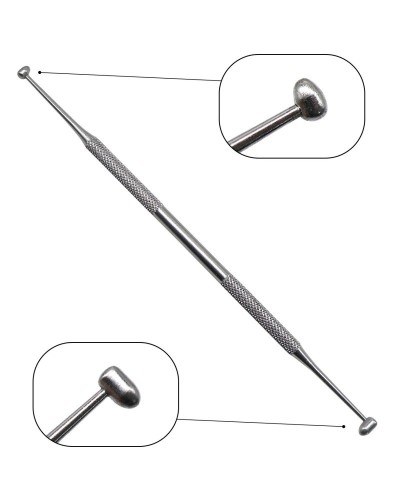 TJDent Dental Stainless Steel Teeth Clean Hygiene Explorer Probe Hook Dentistry Instrument Double Ends Hook Sickle Tools