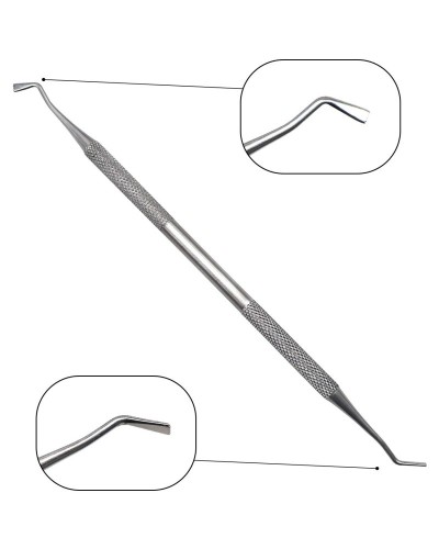 TJDent Dental Stainless Steel Teeth Clean Hygiene Explorer Probe Hook Dentistry Instrument Double Ends Hook Sickle Tools